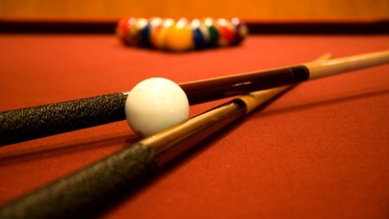 What are billiard cues made of?